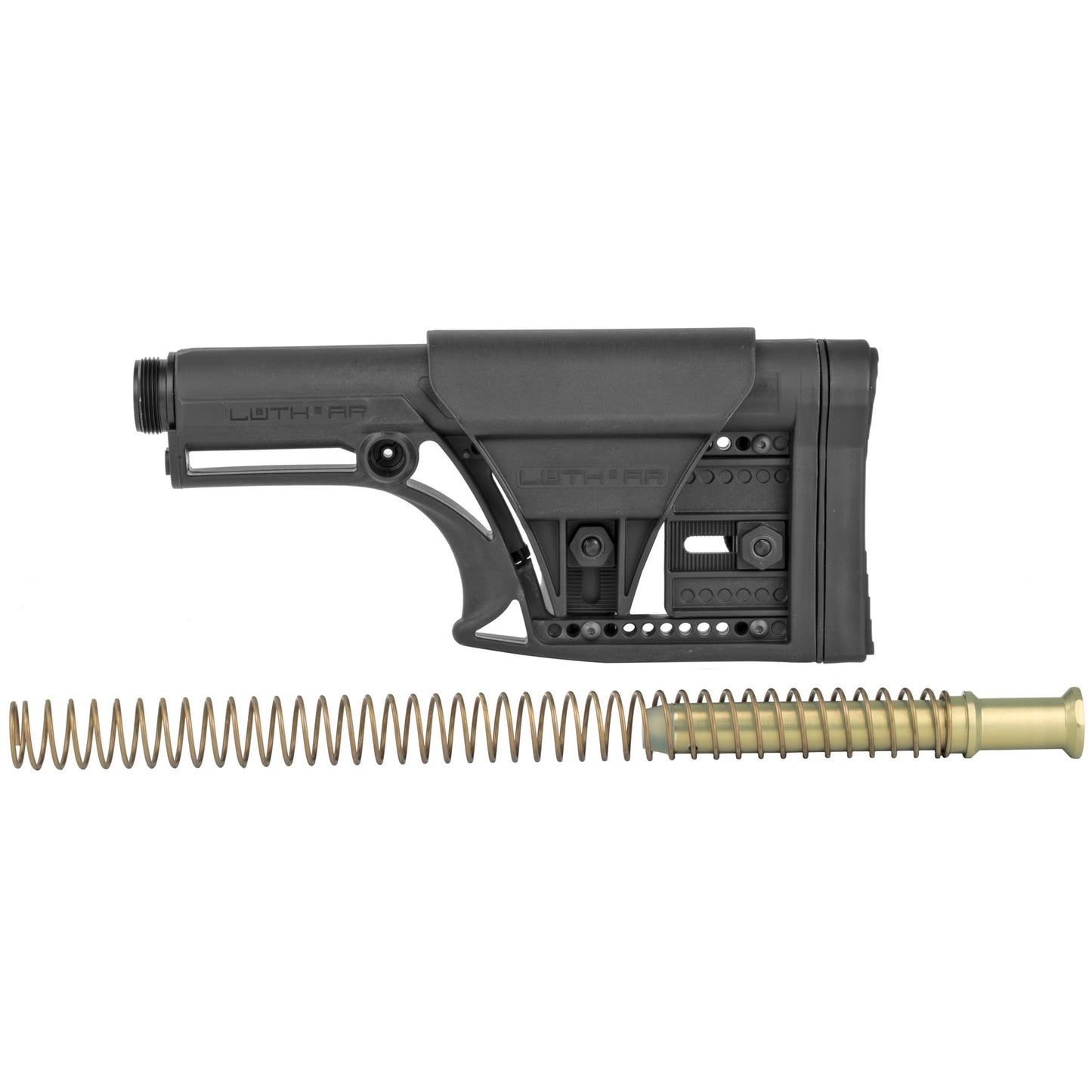 Luth-AR MBA-1 Rifle Stock Kit * Black for AR-15 and AR-10 with Adjustable Cheek Piece
