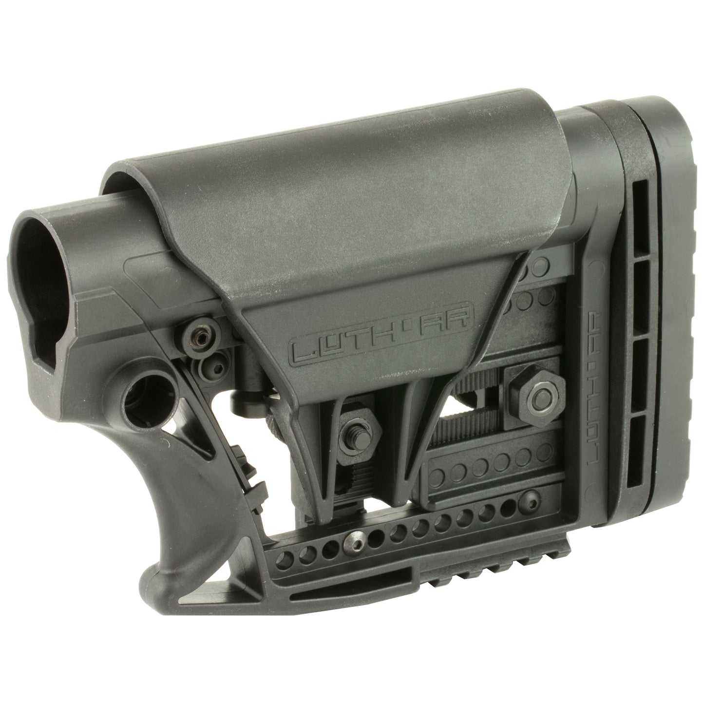 Luth-AR MBA-3 Carbine Stock with Adjustable Features for AR-15 and AR-10 Rifles