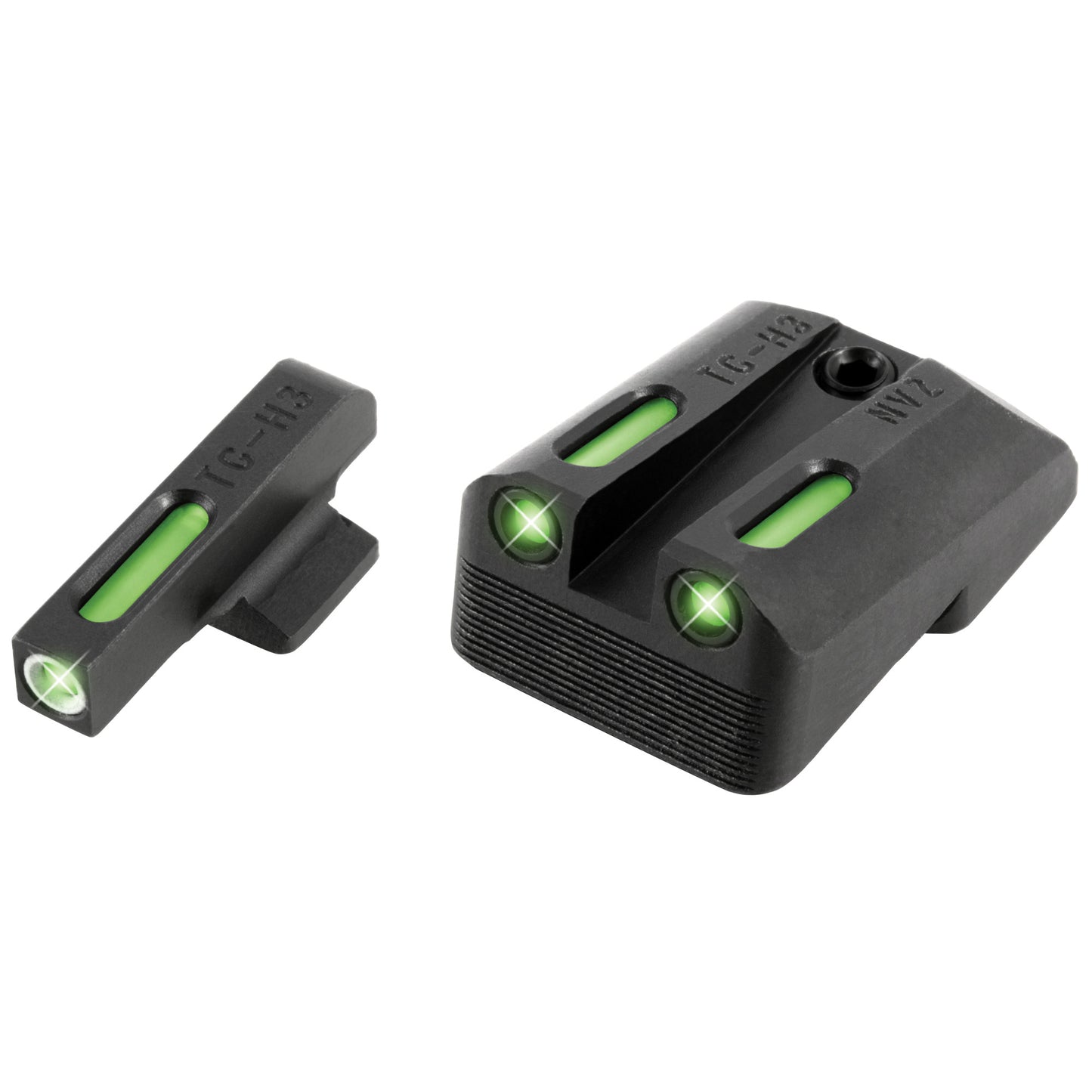 TRUGLO Brite-Site TFX 1911 Green Sight * Durable, Bright, Fast-Focus for Handguns