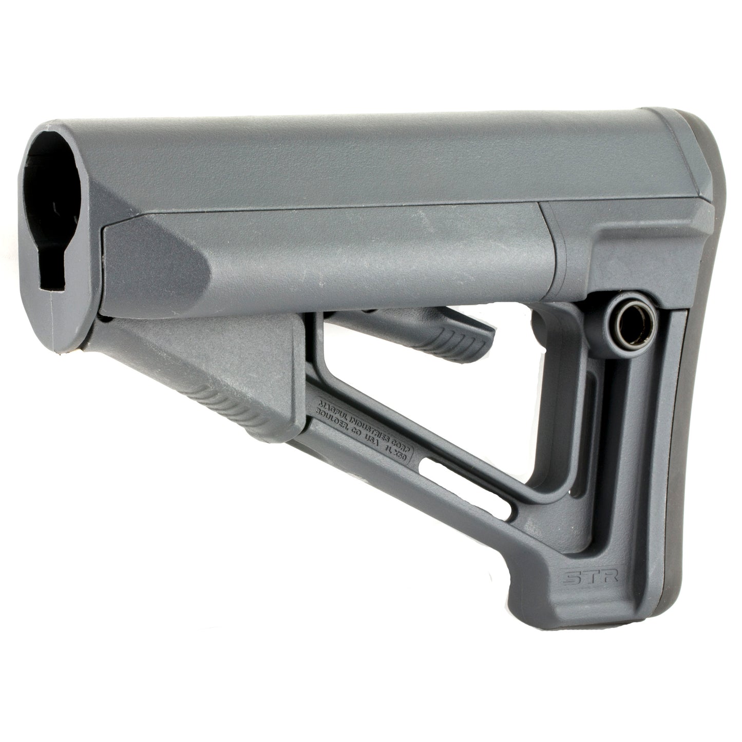 Magpul Industries MAG470-GRY STR Carbine Stock with Storage, Gray