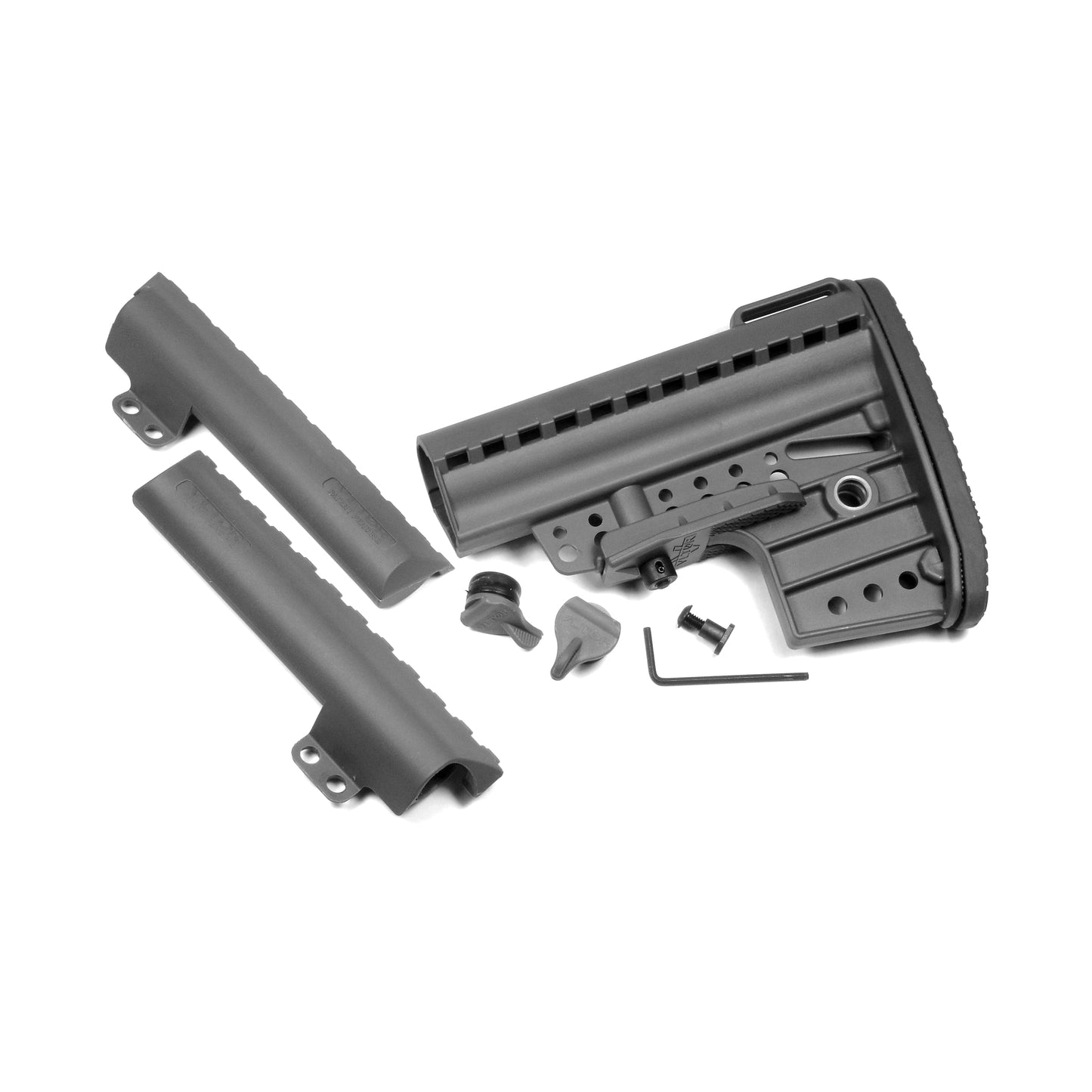 VLTOR Weapon Systems IMOD Stock - MILSPEC Black for Rugged Tactical Use