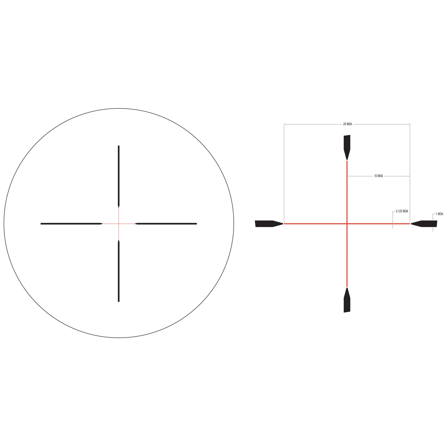 Trijicon Credo 3-9x40 Rifle Scope with Red Duplex Reticle * Precision Optics for Tactical and Hunting Applications