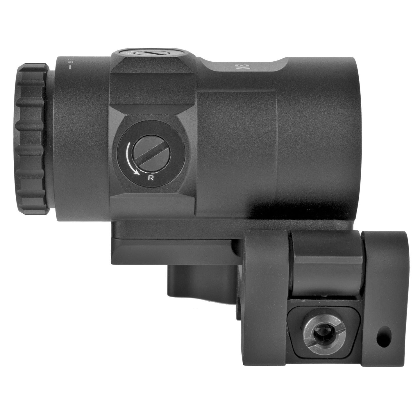 Trijicon MRO HD Magnifier with Quick-Release Flip Mount * 3x Power Rifle Scope Accessory