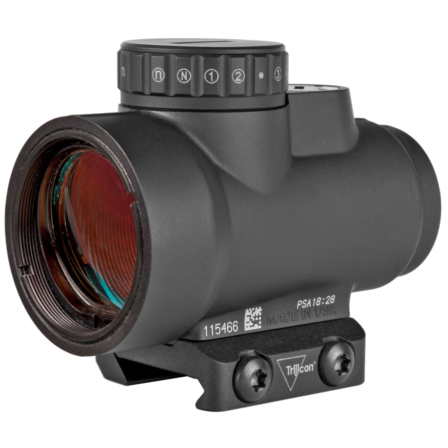 Trijicon MRO HD Red Dot Sight with Low Mount * 25mm Objective, 2 MOA & 68 MOA Reticle, Black