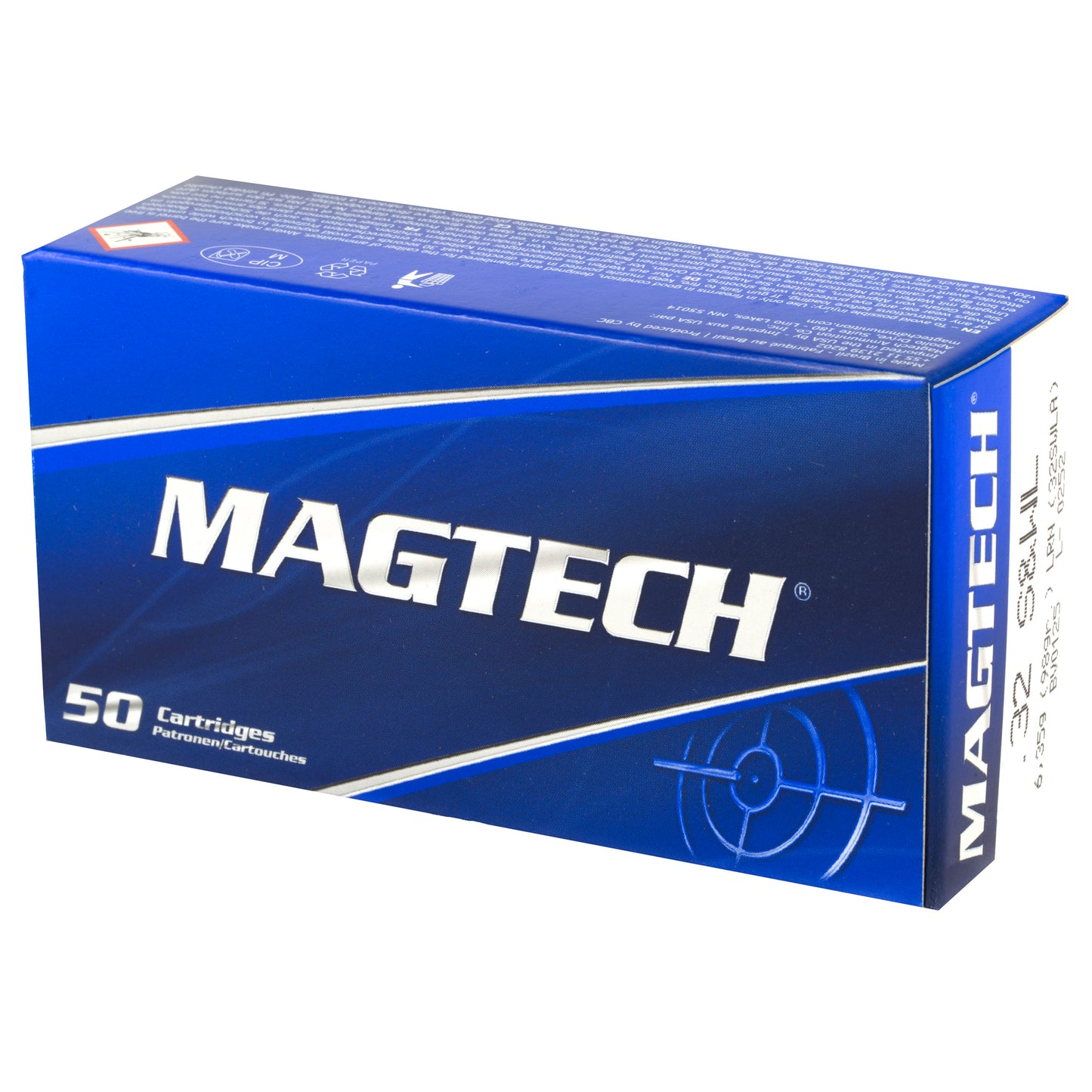 Magtech 32 S&W Long 98 Grain Lead Round Nose Ammunition * Sport Shooting Model, Box of 50