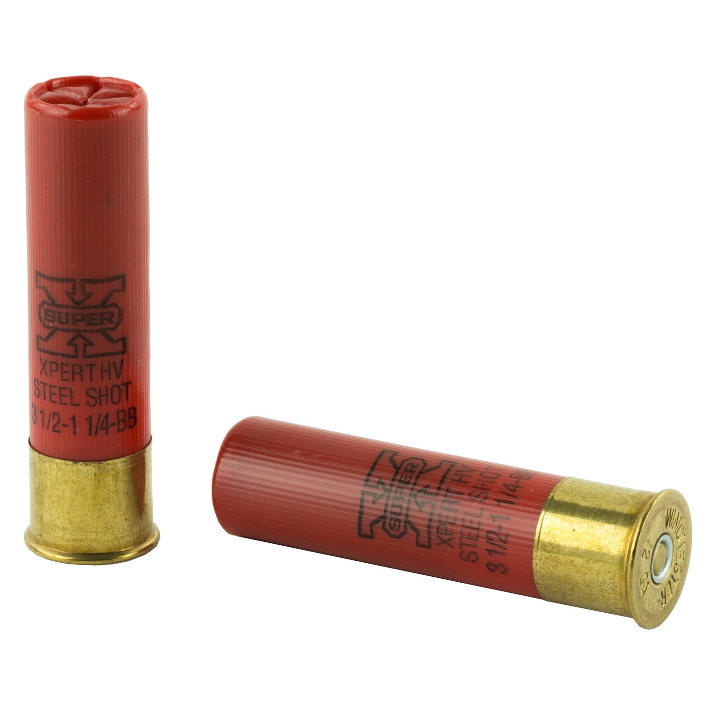 Winchester Ammunition Xpert HI-Velocity Steel 12 Gauge 3.5-Inch, 1 1/4 Ounce BB Steel Shot, 25 Rounds per Box