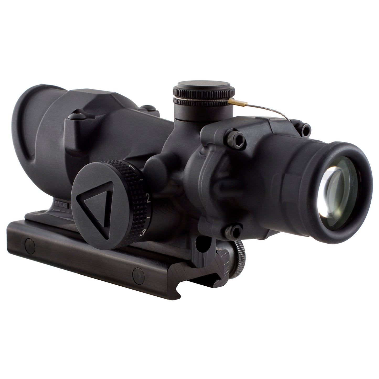 Trijicon ACOG 4x32 LED Rifle Scope with Red Crosshair for .223 Caliber, Black