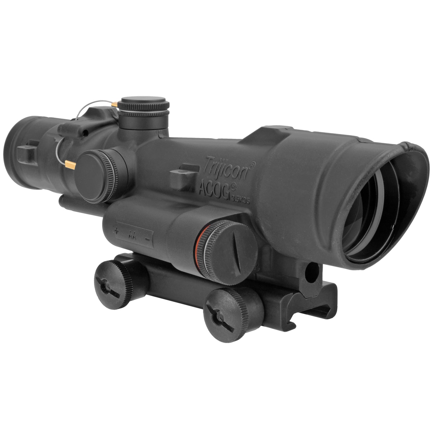 Trijicon ACOG 3.5x35 LED Rifle Scope with Green Chevron Reticle * Durable 7075-T6 Aluminum Housing