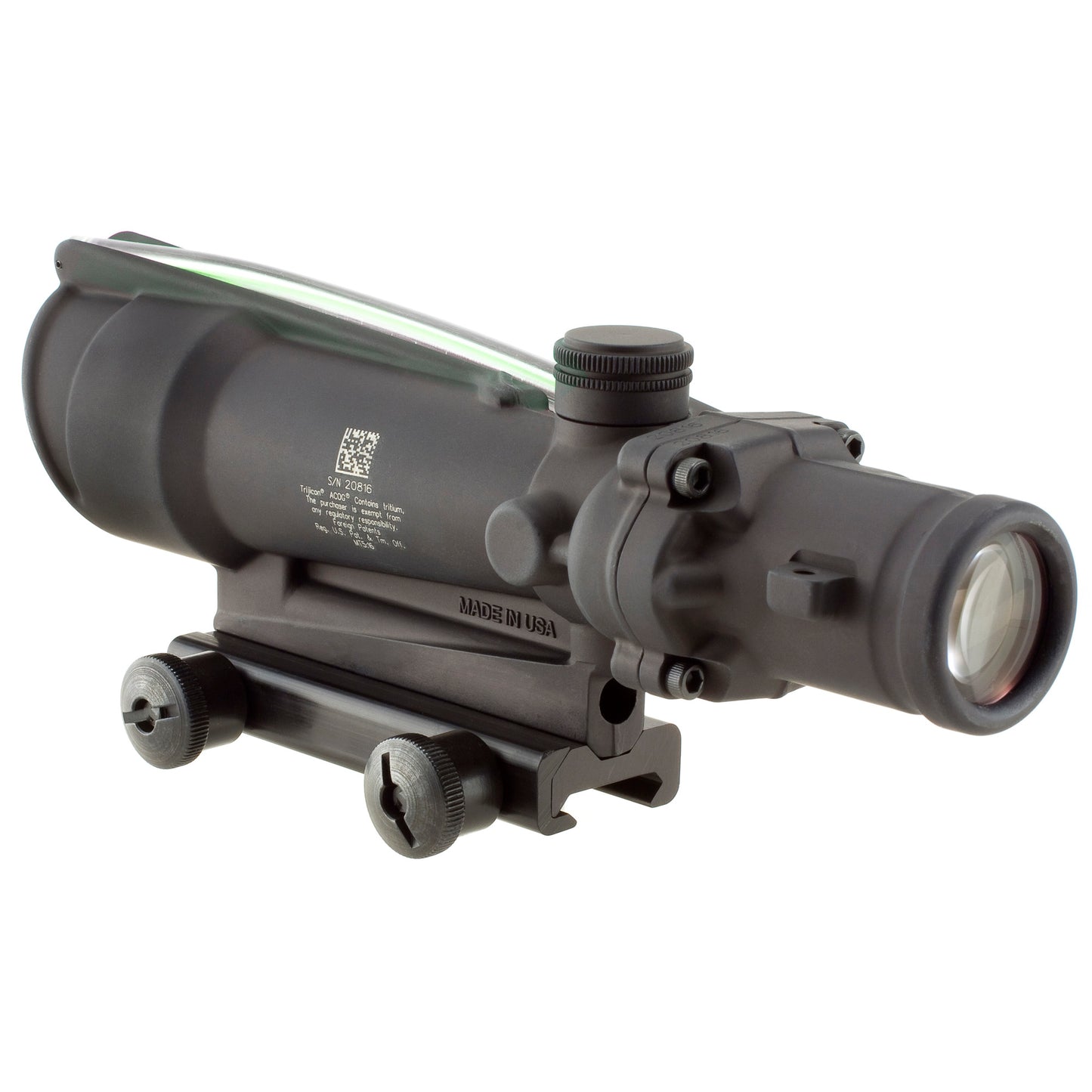 Trijicon ACOG 3.5X35 Rifle Scope with Green Horseshoe .223 Reticle