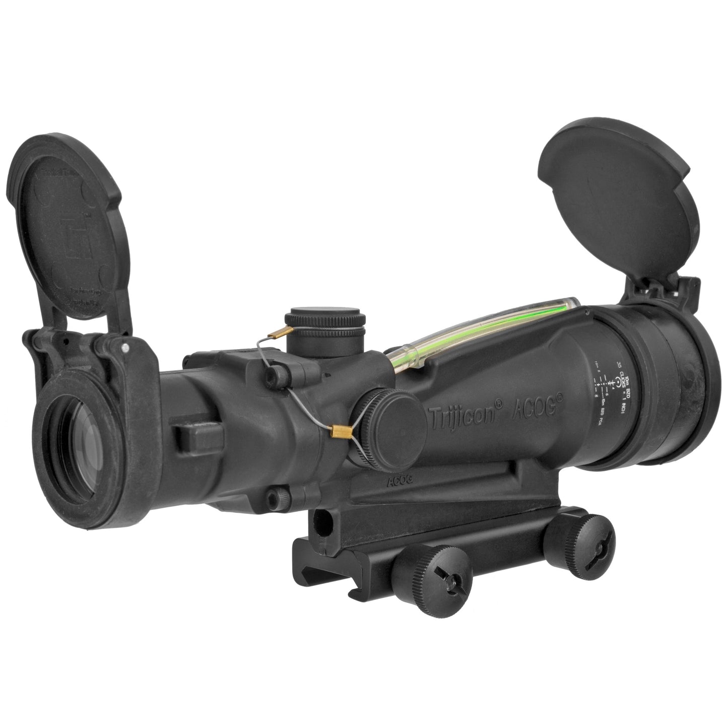 Trijicon ACOG 3.5x35mm Rifle Scope with M249 Reticle * Durable Fixed Power Optic for M249 Machine Guns