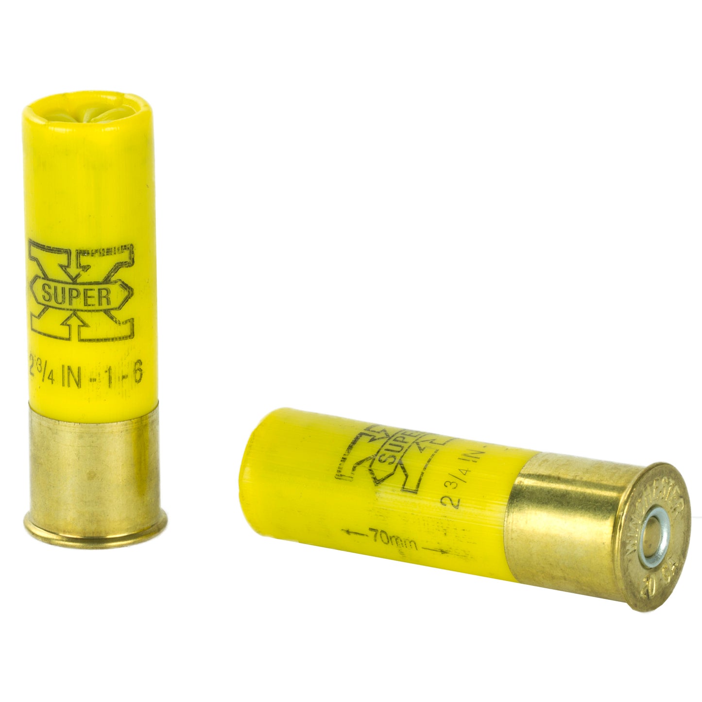 Winchester Ammunition Super-X 20 Gauge 2.75-Inch Shotshells, 1 oz #6 Shot (25 Rounds Per Box)