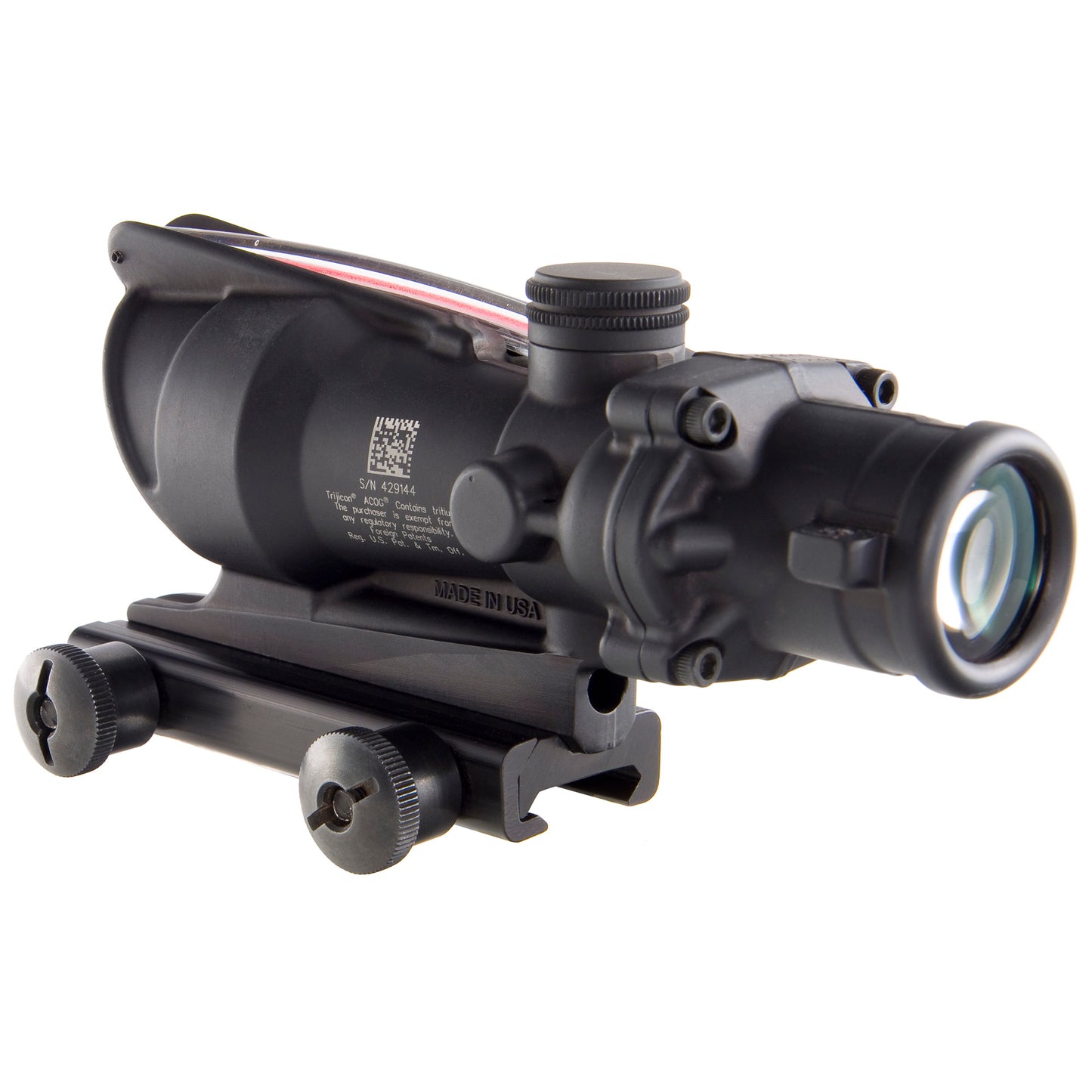 Trijicon ACOG 4x32 Rifle Scope with Red Chevron .223 Reticle
