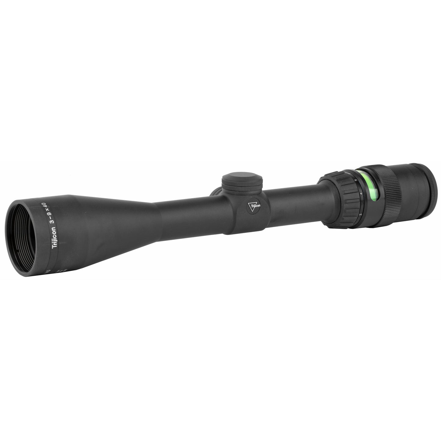 Trijicon AccuPoint 3-9x40 Green Triangle Post Rifle Scope - Black