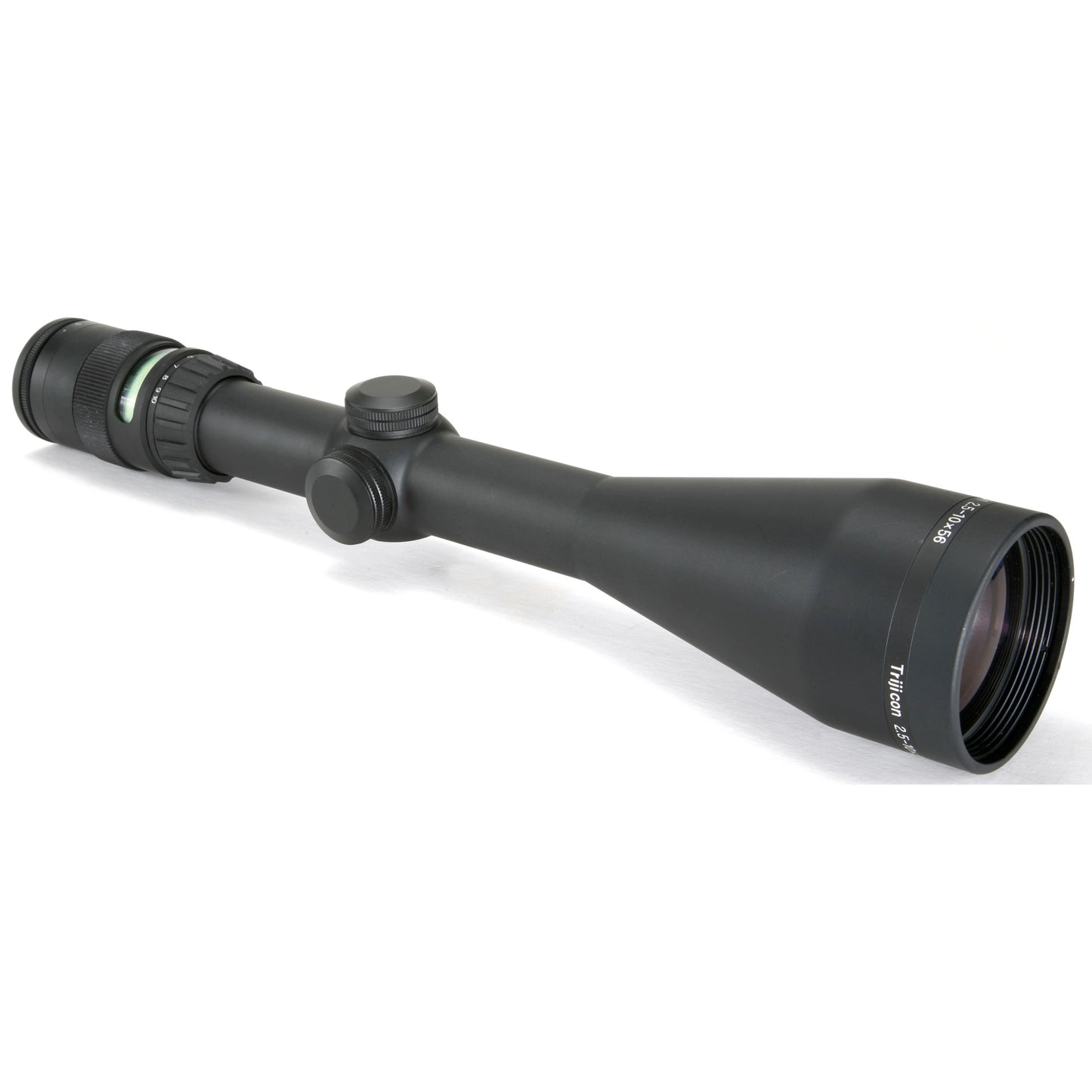 Trijicon AccuPoint 2.5-10x56 Rifle Scope with MIL-Dot Crosshair and Green Dot - Black