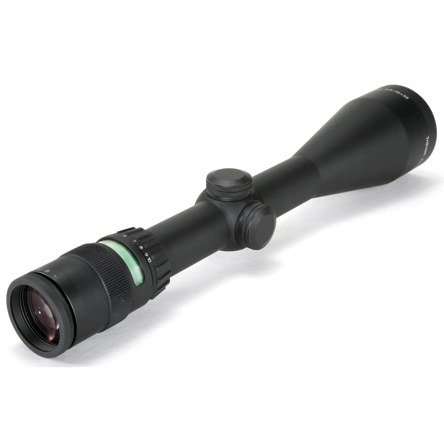 Trijicon AccuPoint 2.5-10x56 Rifle Scope with MIL-Dot Crosshair and Green Dot - Black
