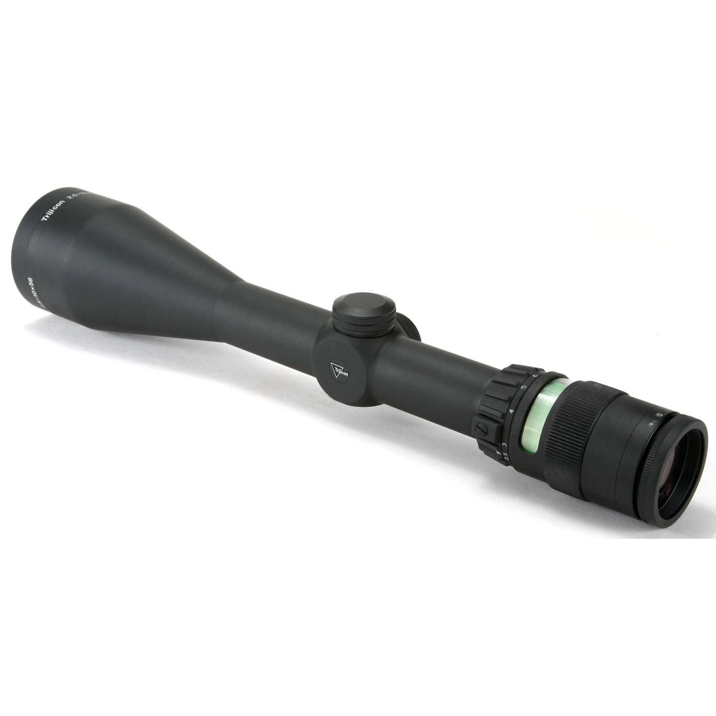 Trijicon AccuPoint 2.5-10x56 Rifle Scope with MIL-Dot Crosshair and Green Dot - Black
