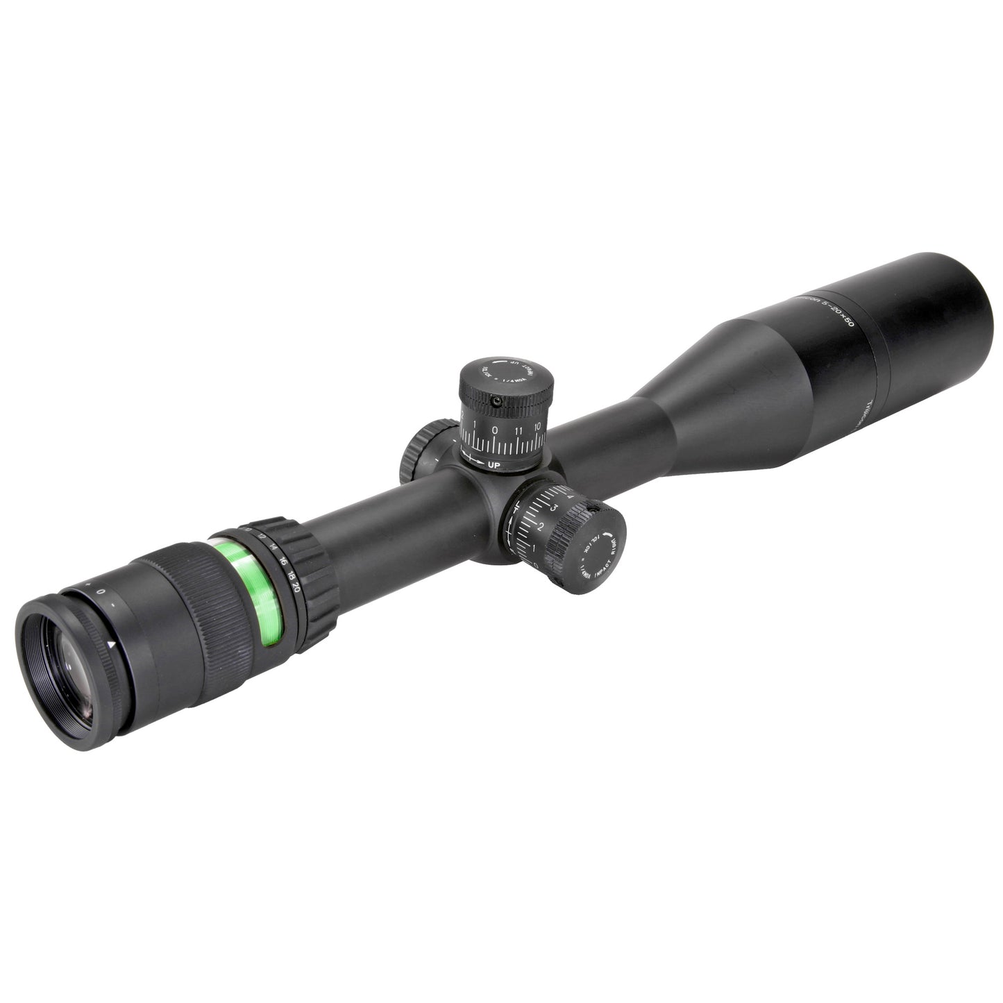 Trijicon AccuPoint 5-20x50mm Rifle Scope with MIL-Dot Crosshair and Green Dot - Black