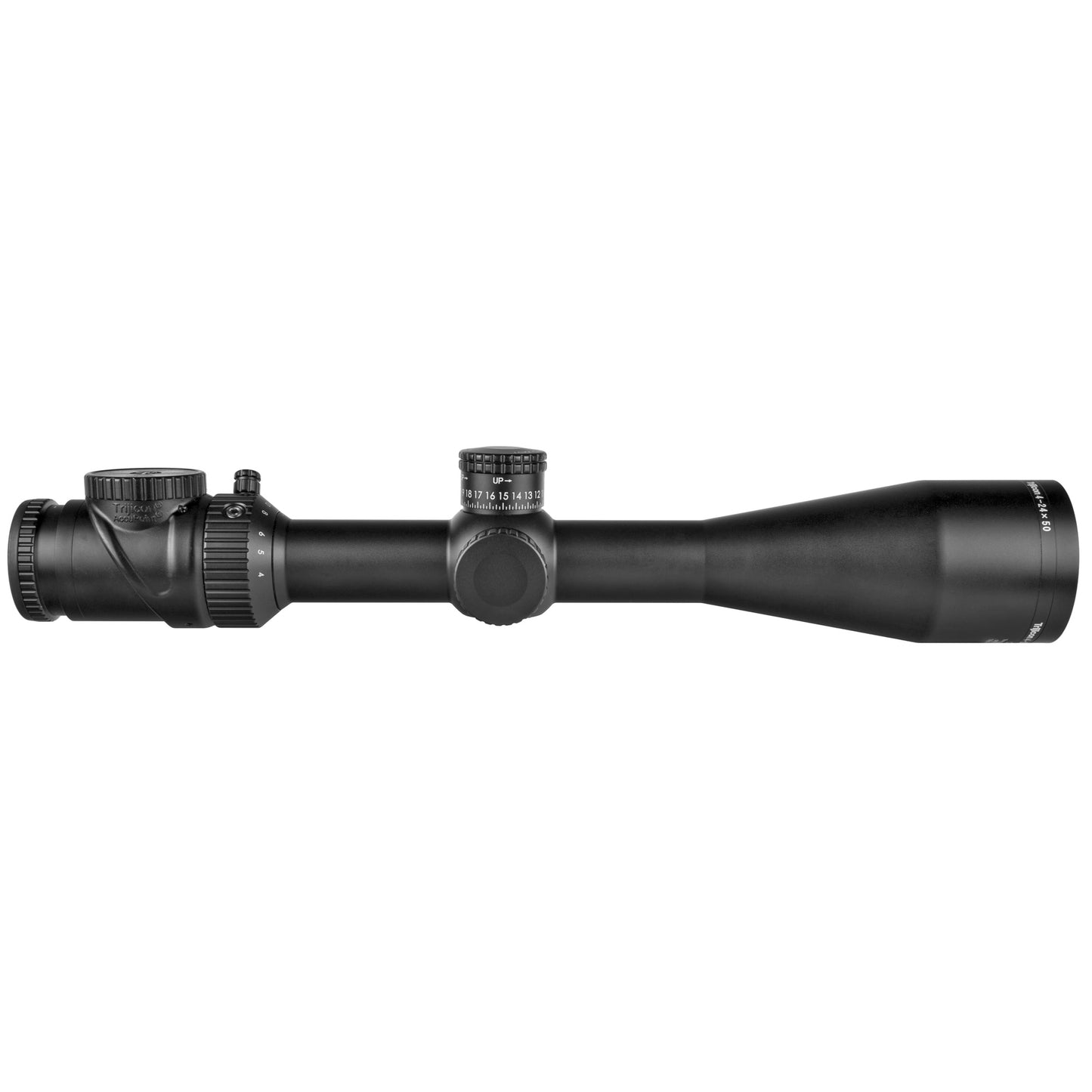 Trijicon AccuPoint 4-24x50 Rifle Scope with MOA Ranging Crosshair and Green Dot Reticle