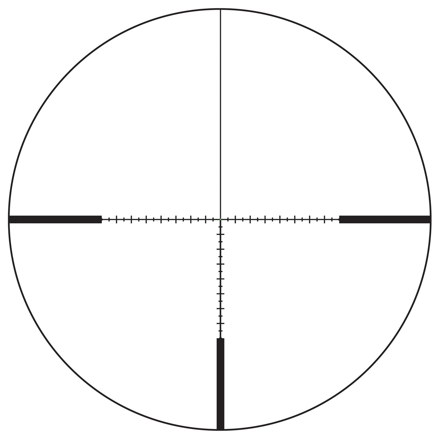 Trijicon AccuPoint 4-24x50 Rifle Scope with MOA Ranging Crosshair and Green Dot Reticle