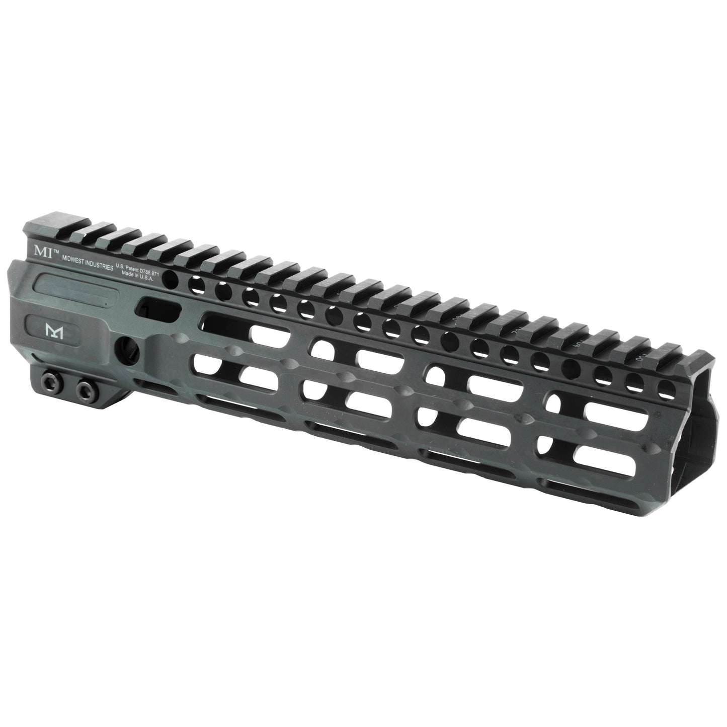 Midwest Industries Combat Rail Series Handguard for AR-15 - 9.25 Inch M-LOK Black