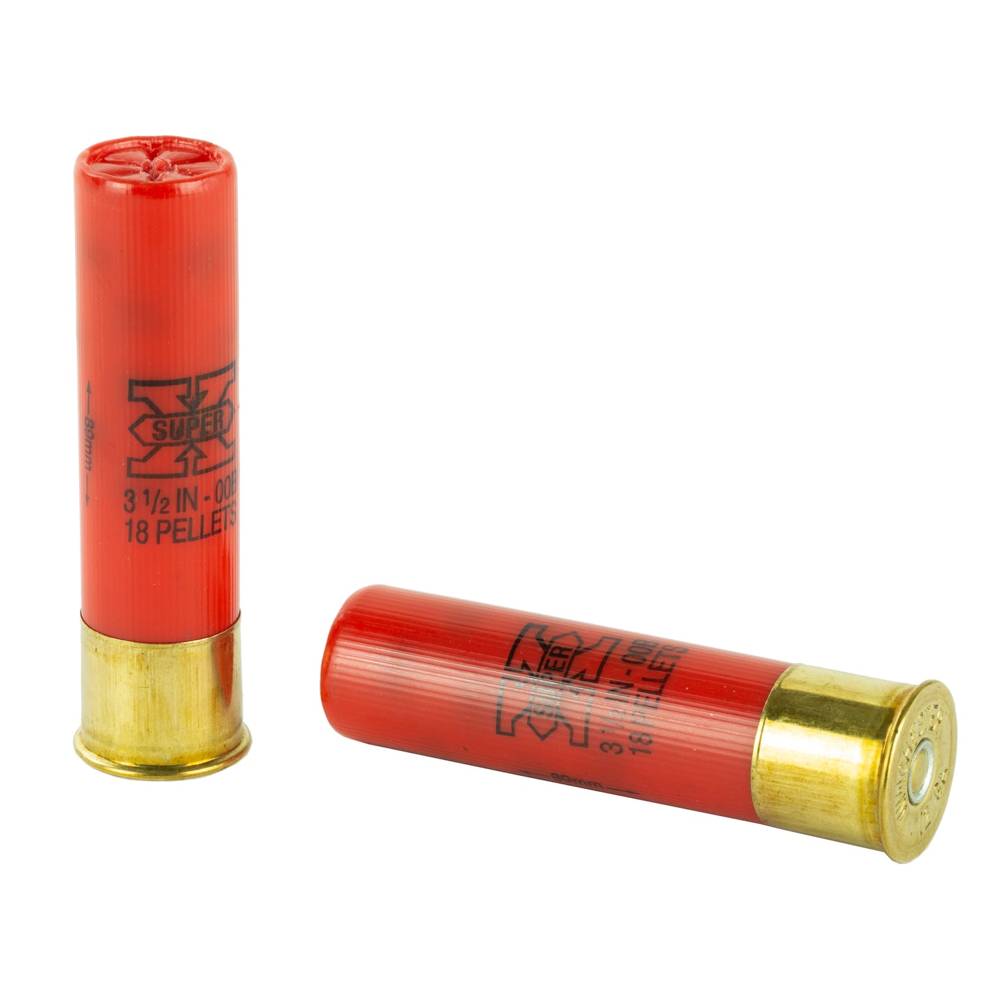 Winchester Ammunition Super-X 12 Gauge 3.5-Inch 00 Buckshot - 5 Rounds per Box