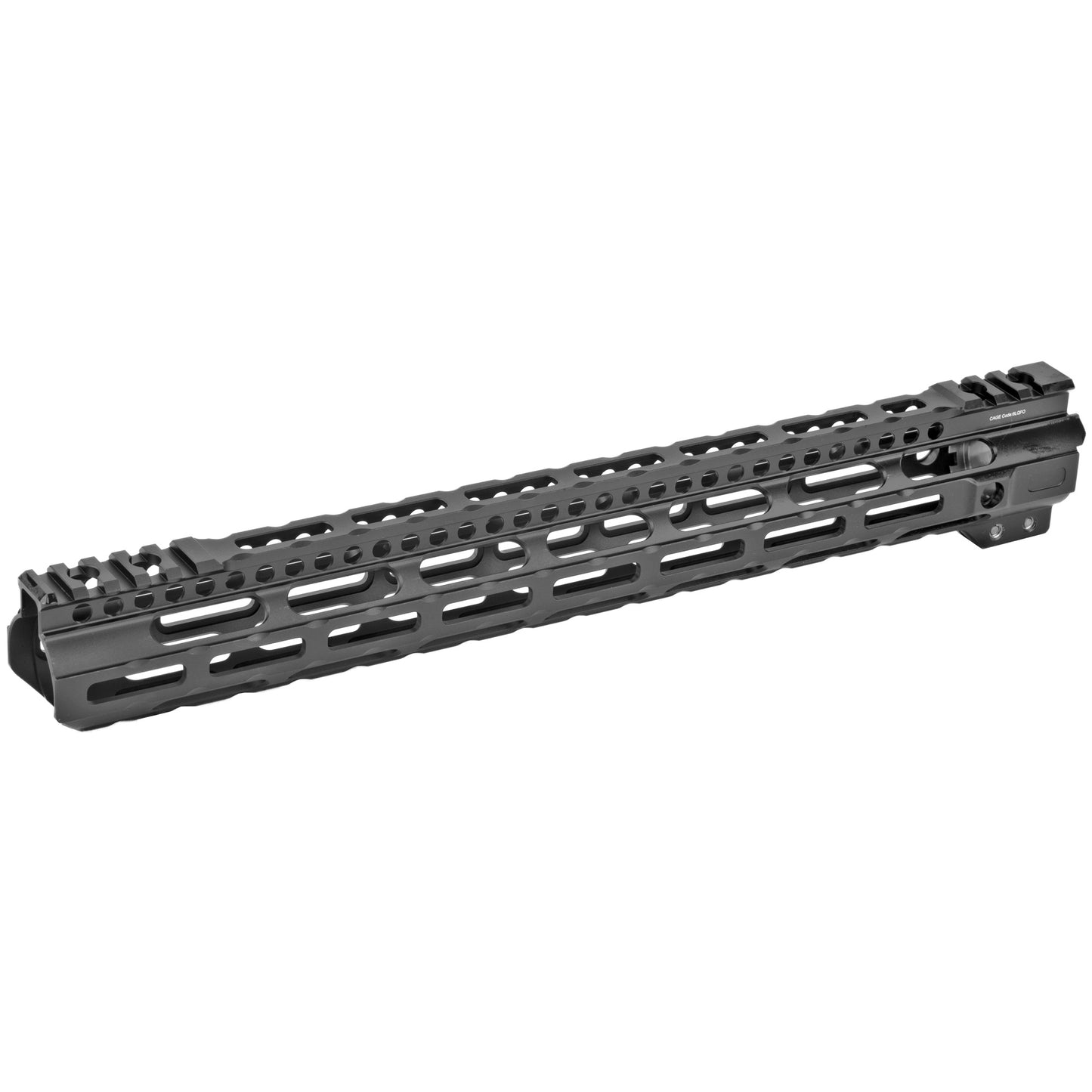Midwest Industries UL Lightweight 15-Inch M-LOK Handguard with Titanium Barrel Nut - Black