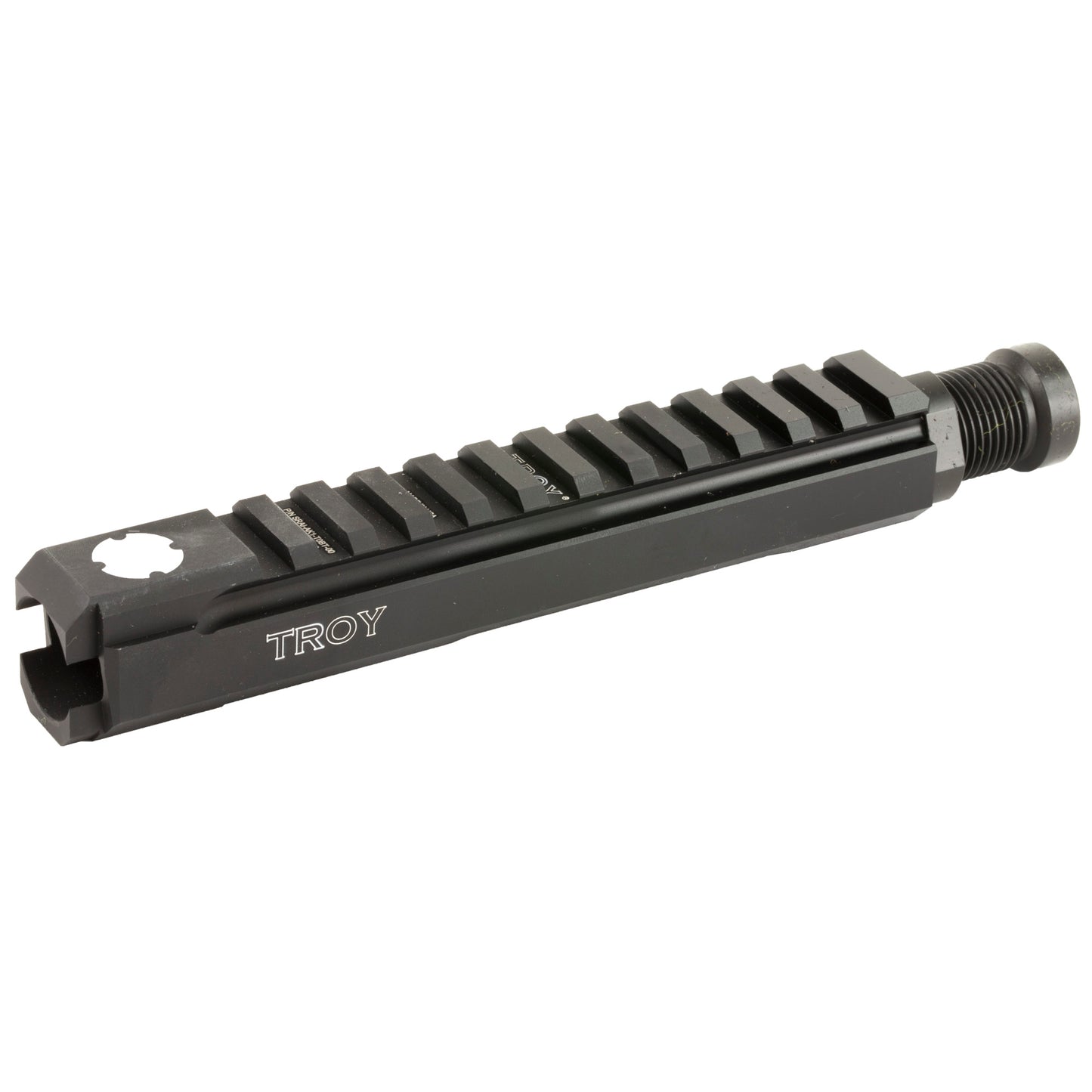 TROY Industries AK47 Railed Gas Tube with Picatinny Rail - Black (Part Number: SRAI-AK1-T0BT-00)