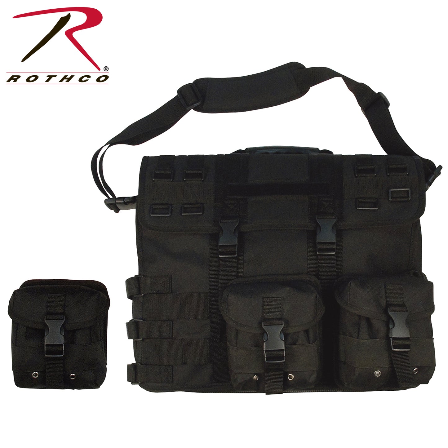 Rothco MOLLE Tactical Laptop Briefcase Black