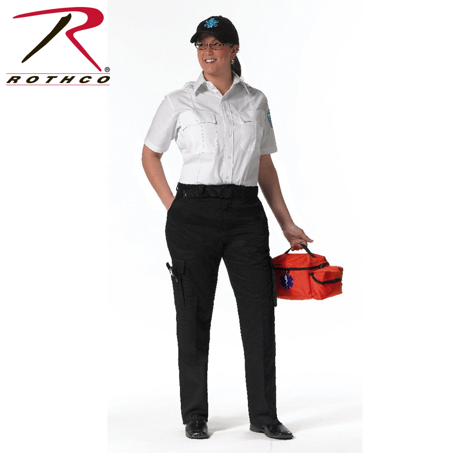 Rothco Womens EMT Pants Black Size 2
