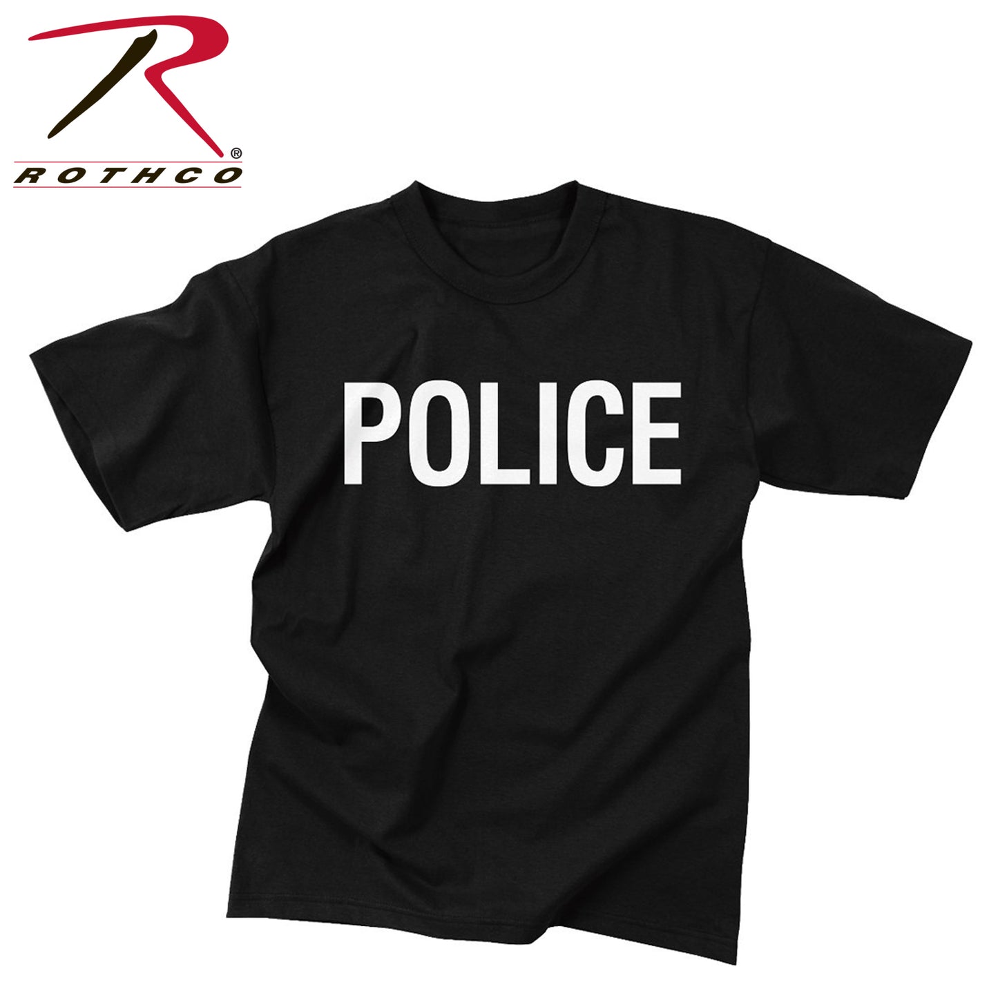 Rothco 2-Sided Police T-Shirt Size S
