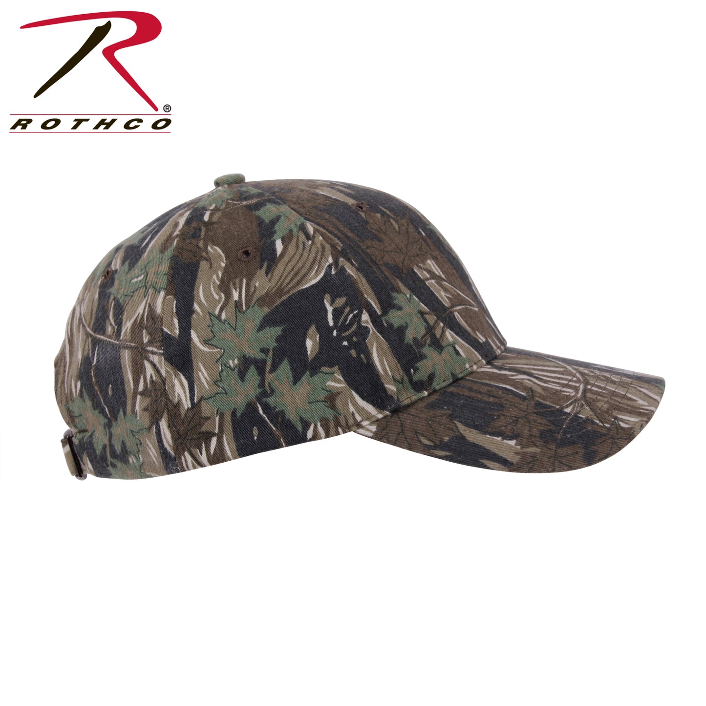 Rothco Supreme Camo Low Profile Cap Smokey Branch Camo Size One Size