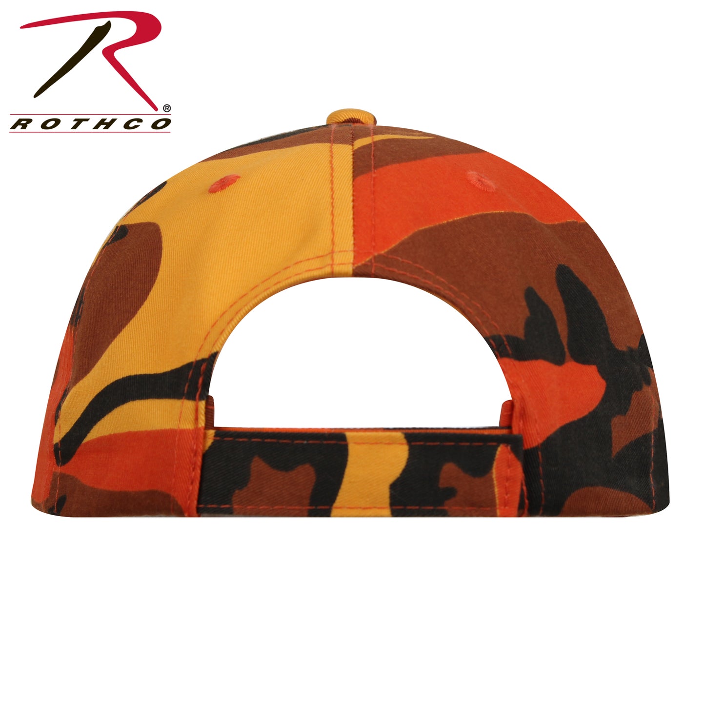 Rothco Supreme Camo Low Profile Cap Savage Orange Camo Size One Size
