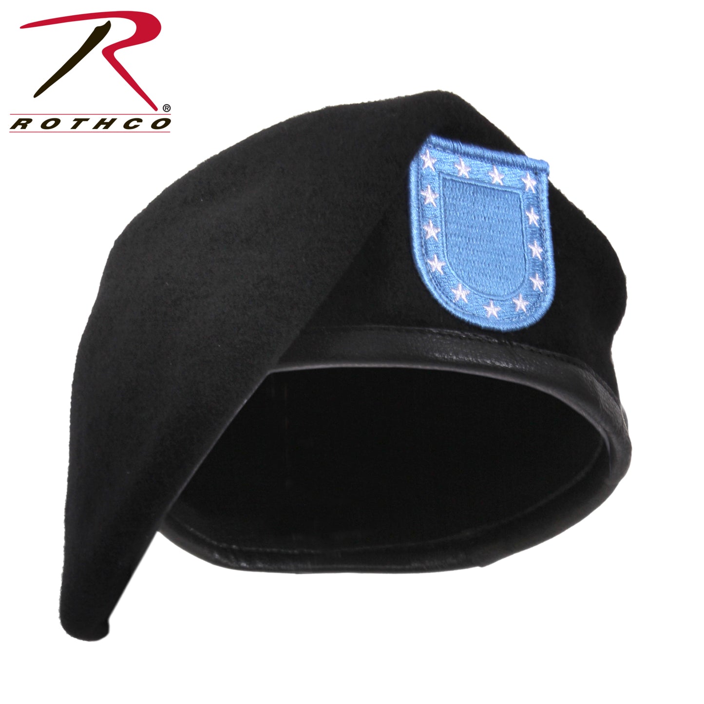 Rothco Inspection Ready Beret With Flash Black Size 7 1/8