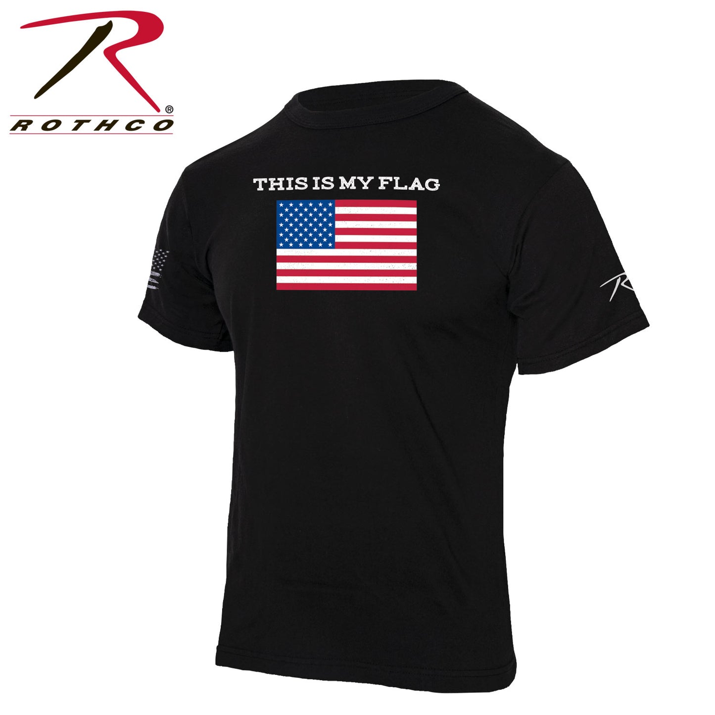Rothco "This Is My Flag" T-Shirt Black Size M