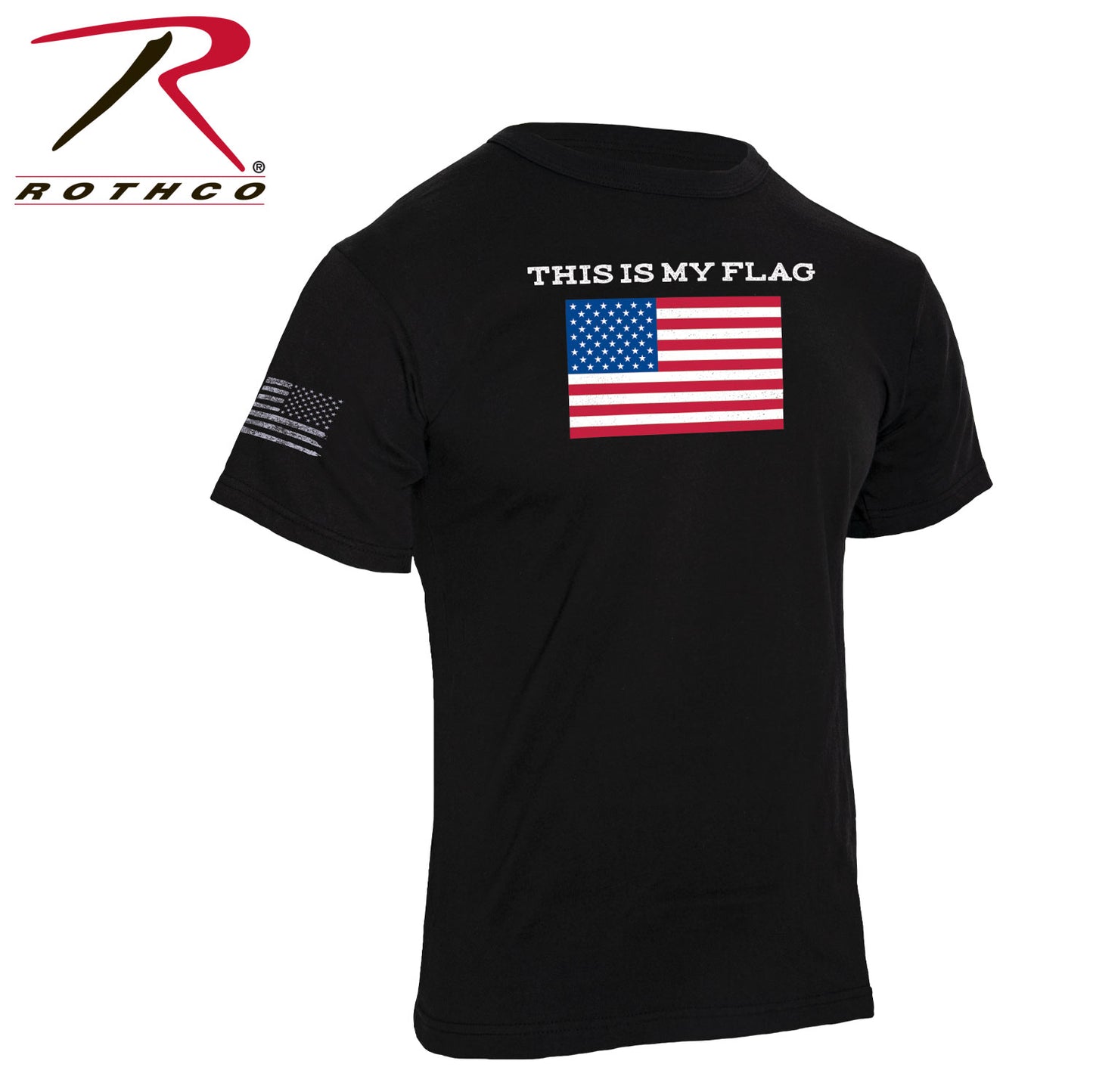 Rothco "This Is My Flag" T-Shirt Black Size M