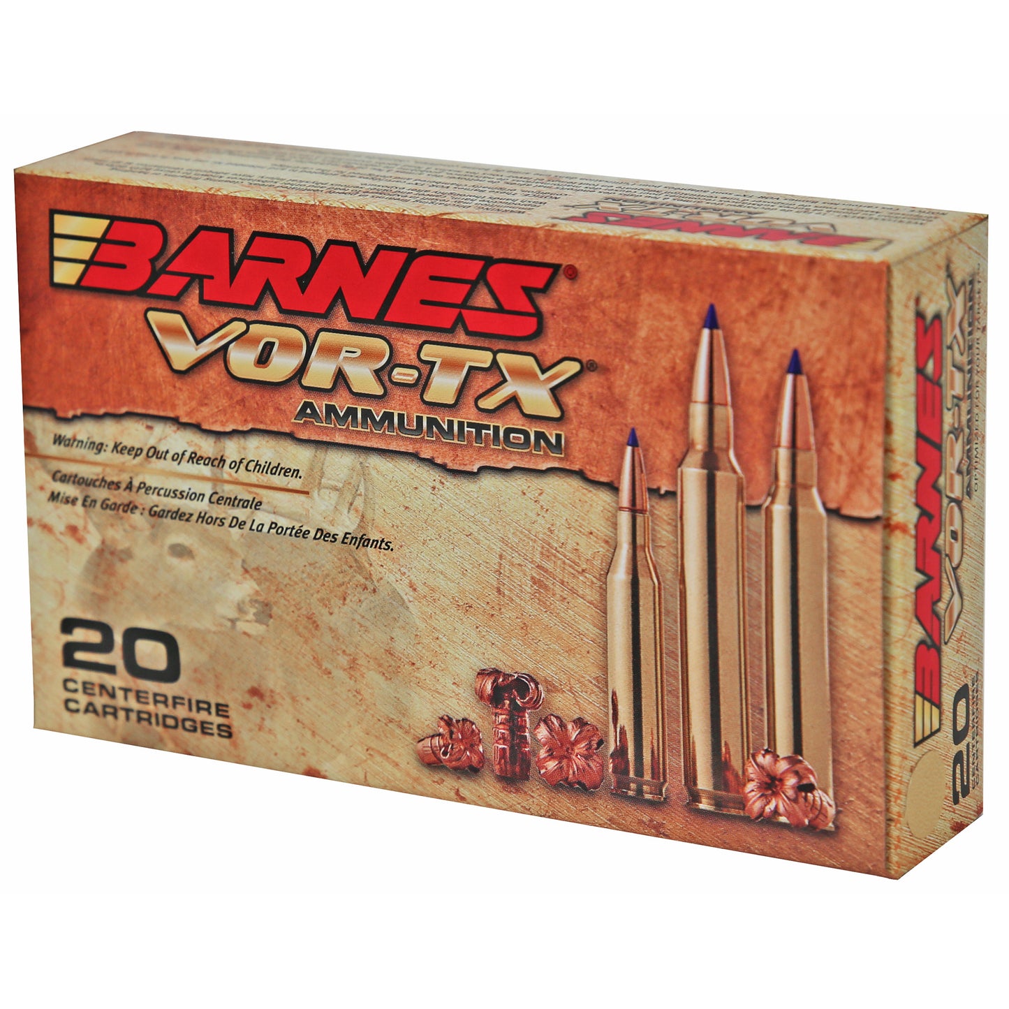 Barnes VOR-TX 450 Bushmaster 250-Grain Triple Shock X Ammunition - Precision Hunting Round