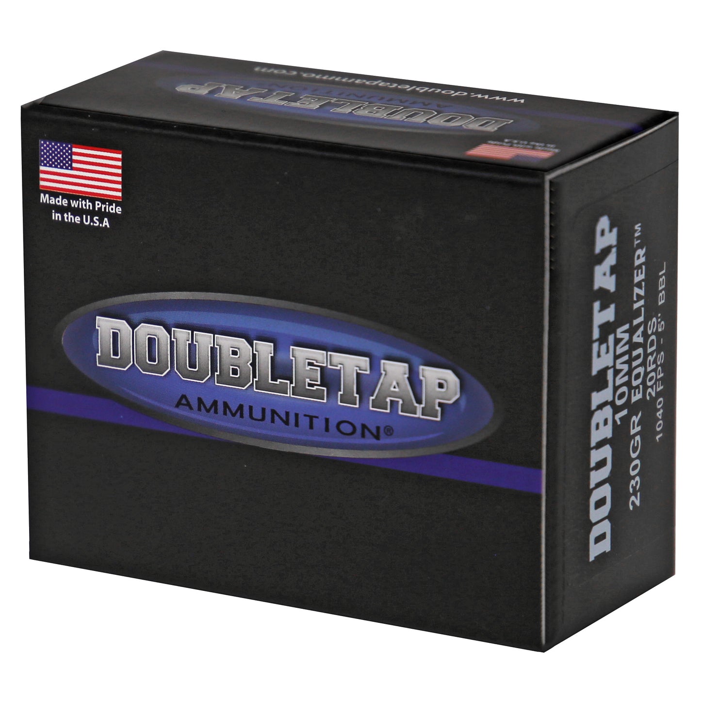 DoubleTap Ammunition 10mm 230-Grain Equalizer Hollow Point Ammo - High Power & Precision
