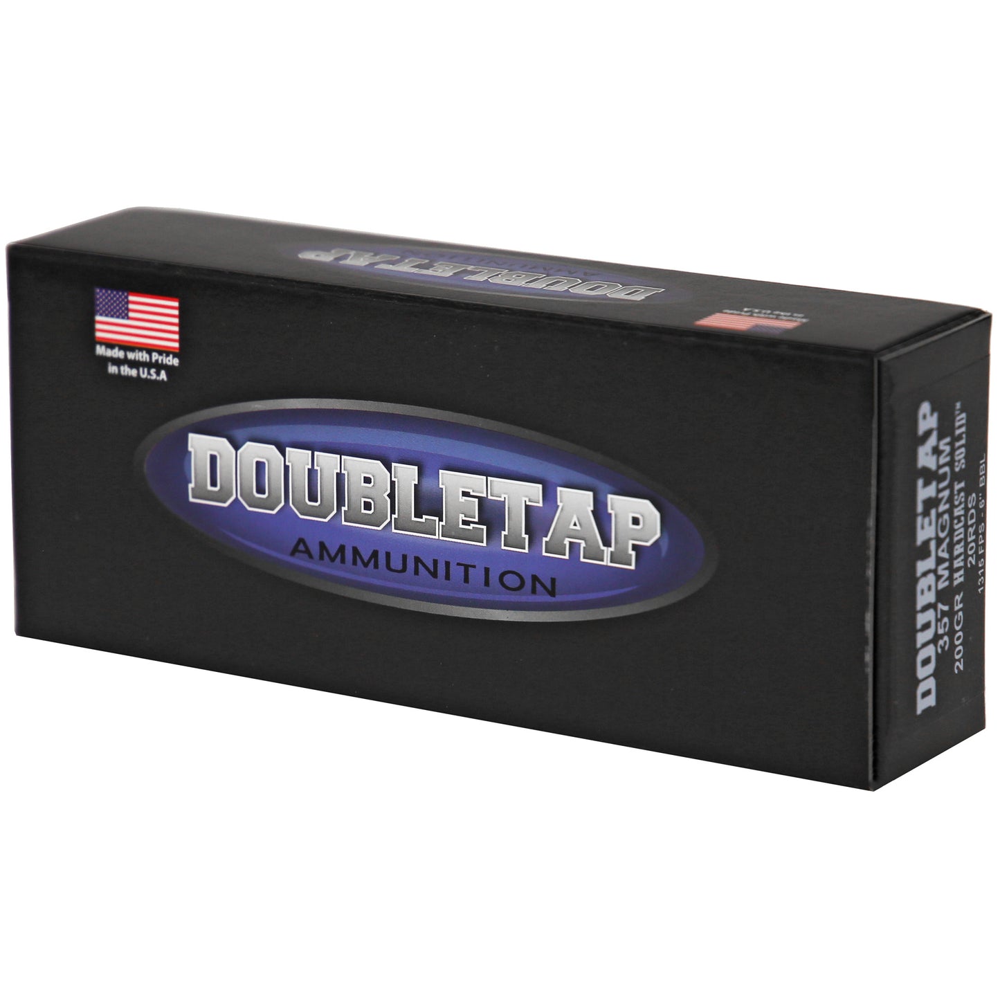 DoubleTap Ammunition 357 Magnum Hardcast Solid 200-Grain * Heavyweight Hunting & Woods Protection Ammo