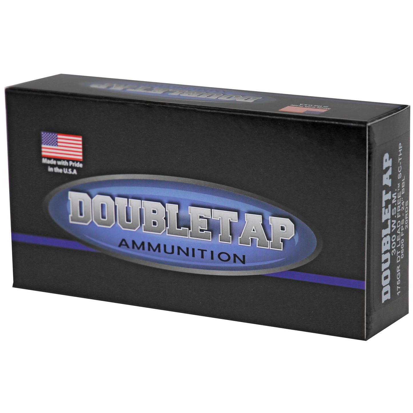 DoubleTap Ammunition 3SM175X Lead-Free Copper Loaded 175-Grain for 300 Winchester Short Magnum