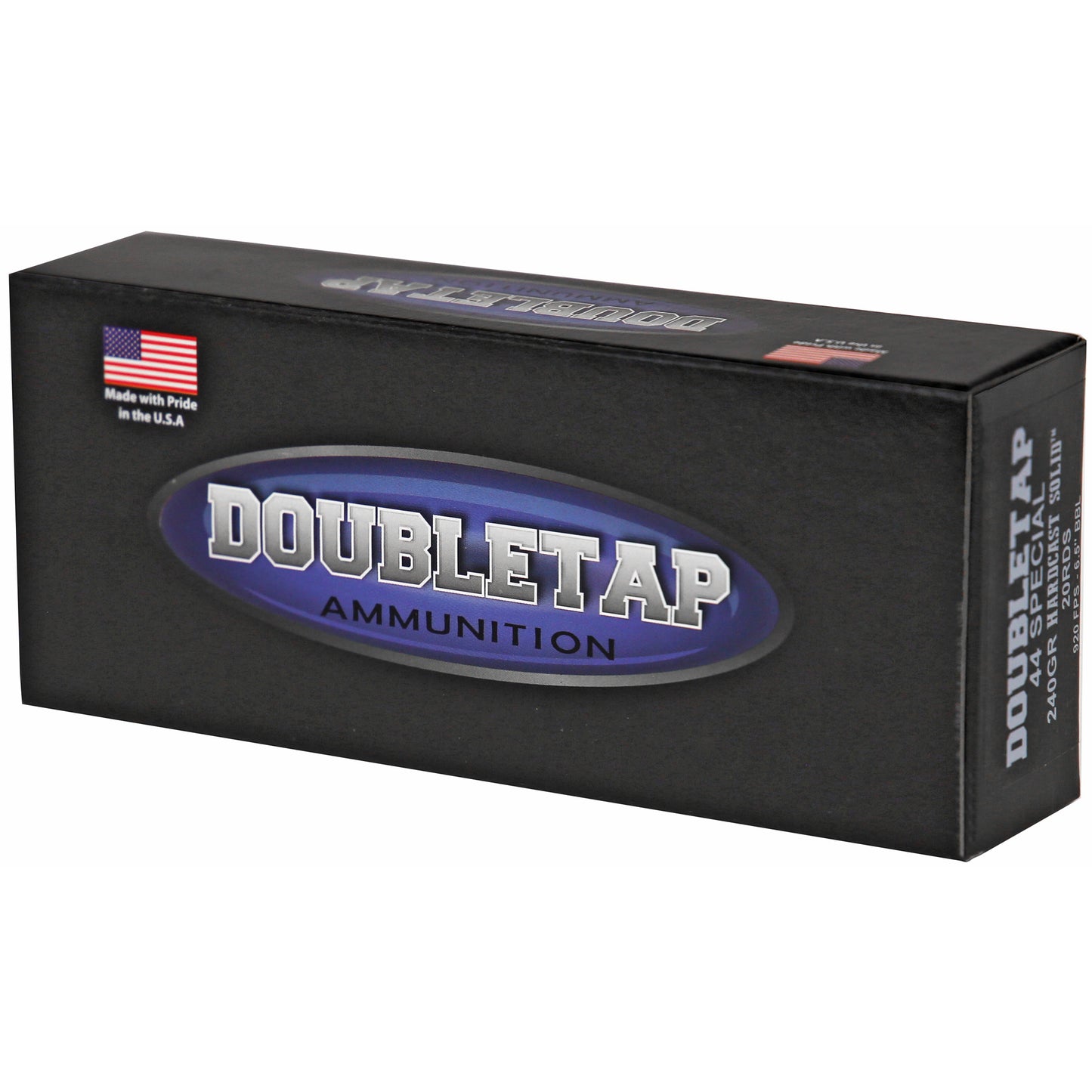 DoubleTap Ammunition 44 Special Hardcast Solid 240-Grain Cartridge (20 Rounds)