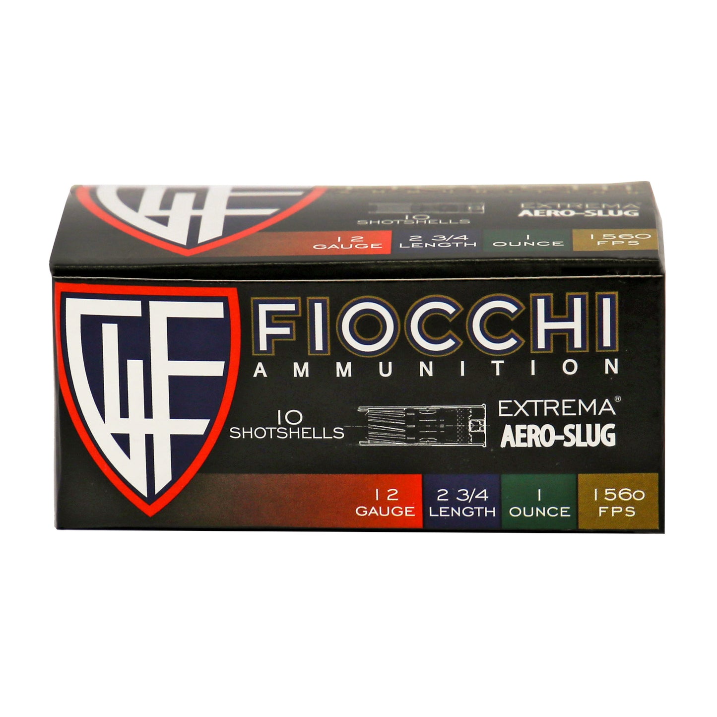 Fiocchi Ammunition 12 Gauge Aero Slug HV * Reliable Defensive Slug for Home and Personal Safety