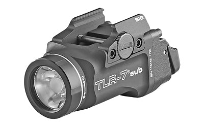 Streamlight TLR-7 Sub Weaponlight for Sig P365/XL * Rechargeable & Compact Black LED Light