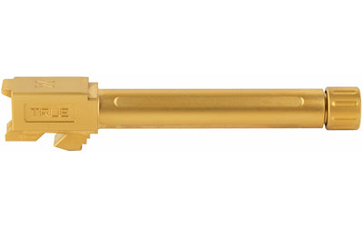 True Precision Gold Threaded 9mm Pistol Barrel for Glock G17 * Part TP-G17B-XTG