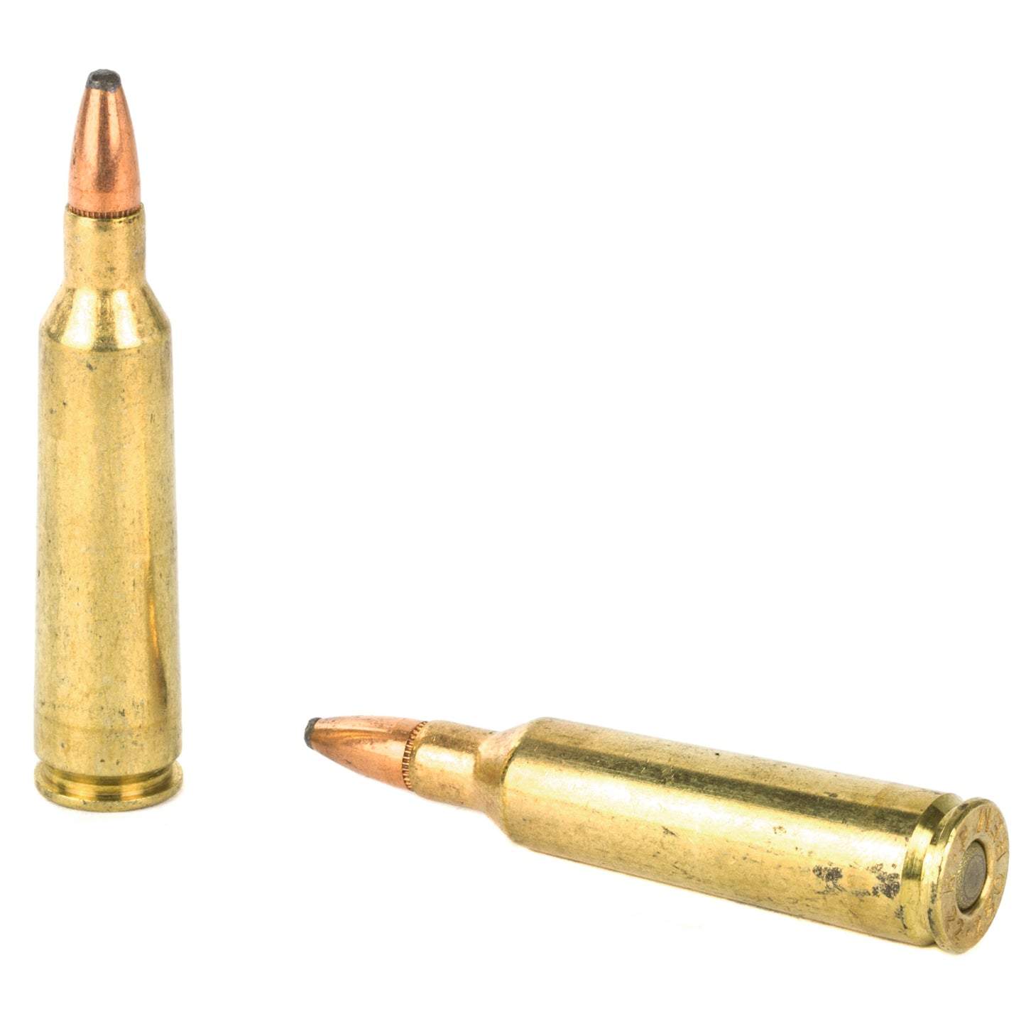 Remington Core Lokt 22-250 Remington 55-Grain Pointed Soft Point Brass Ammunition, 20 Rounds Per Box