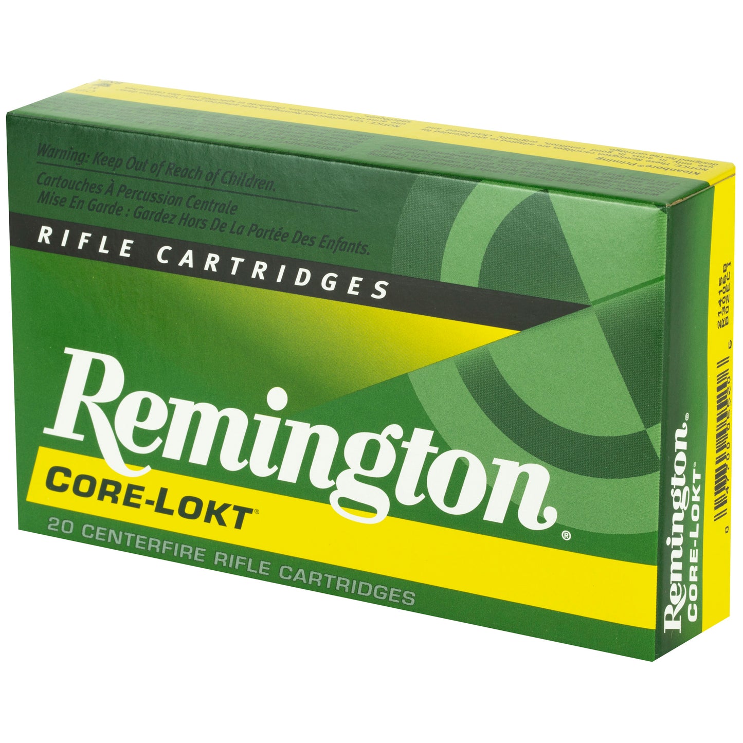 Remington Core-Lokt 30-06 Springfield 165-Grain Pointed Soft Point Ammo - Reliable Big Game Hunting