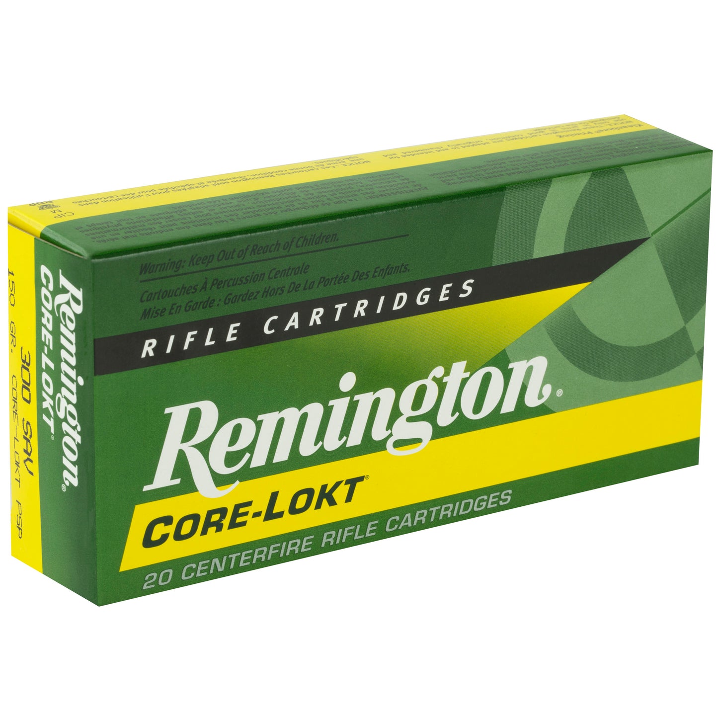 Remington Core-Lokt 300 Savage 150-Grain Pointed Soft Point Ammunition * Reliable Big Game Hunting Load