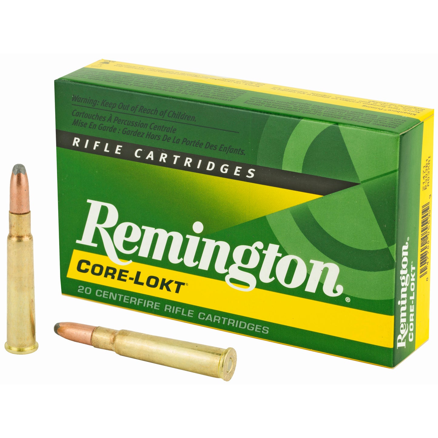 Remington Core-Lokt .303 British 180-Grain Soft Point Hunting Ammunition (20-Round Box)