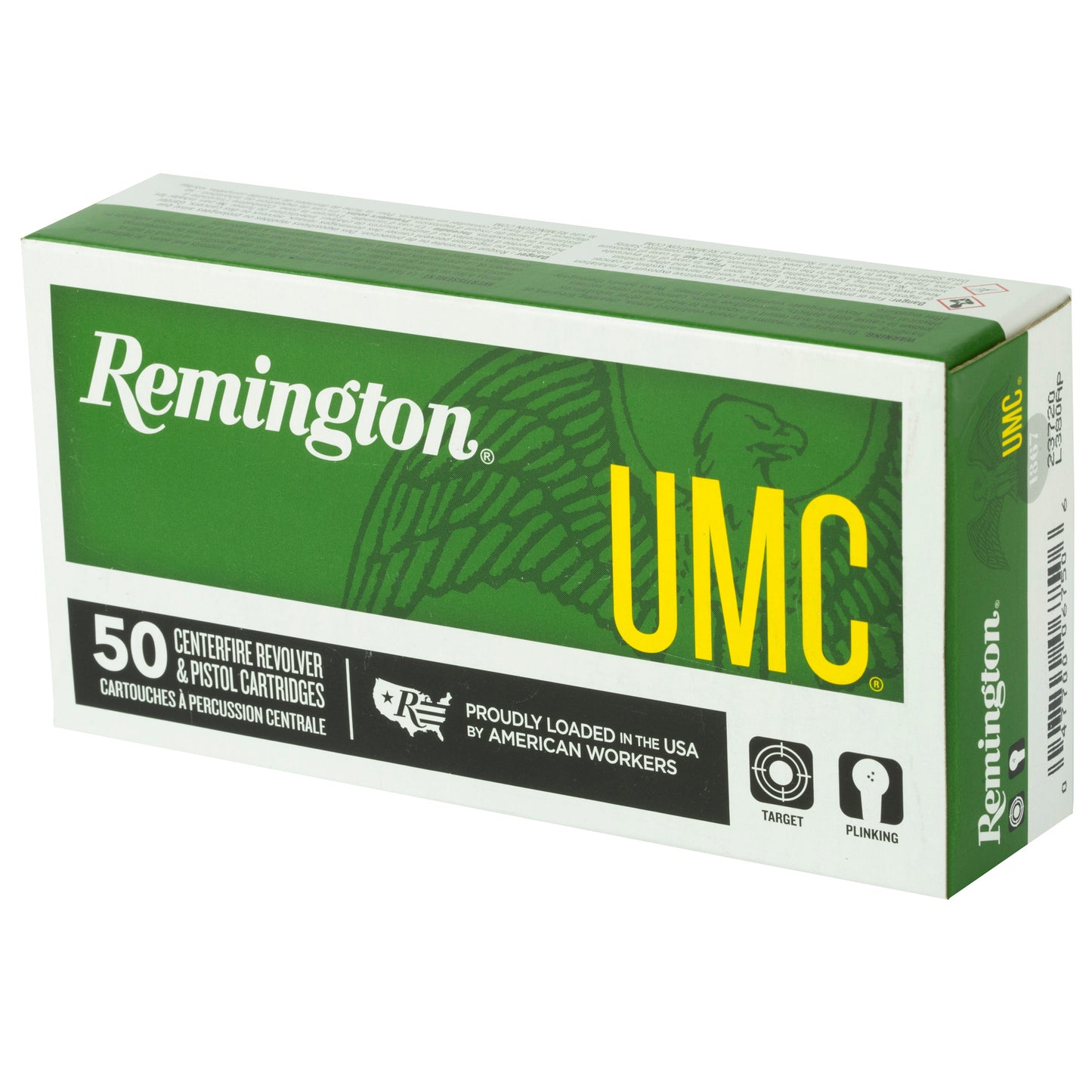 Remington UMC 380 ACP 95-Grain Full Metal Jacket Ammunition - Box of 50 Rounds