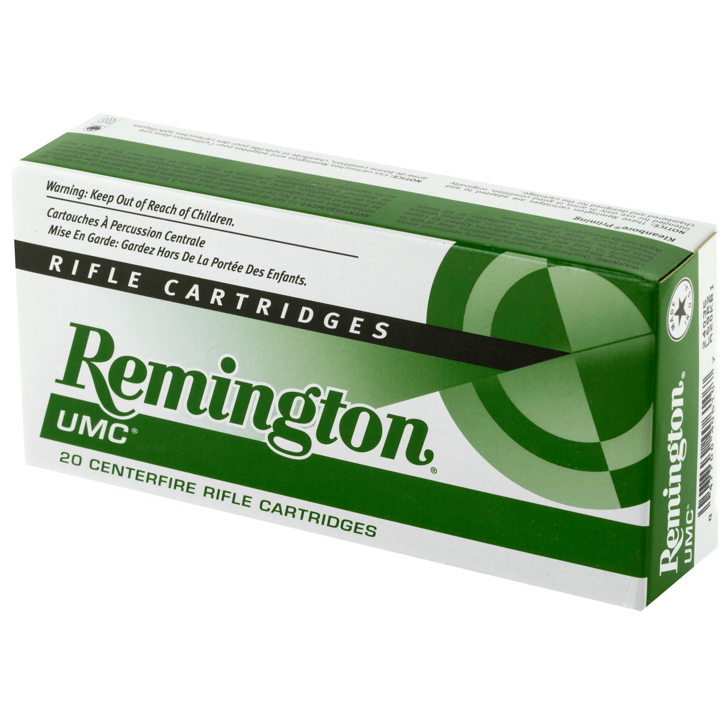 Remington UMC 6.8 SPC 115 Grain Full Metal Jacket Rifle Ammunition - 20 Rounds per Box