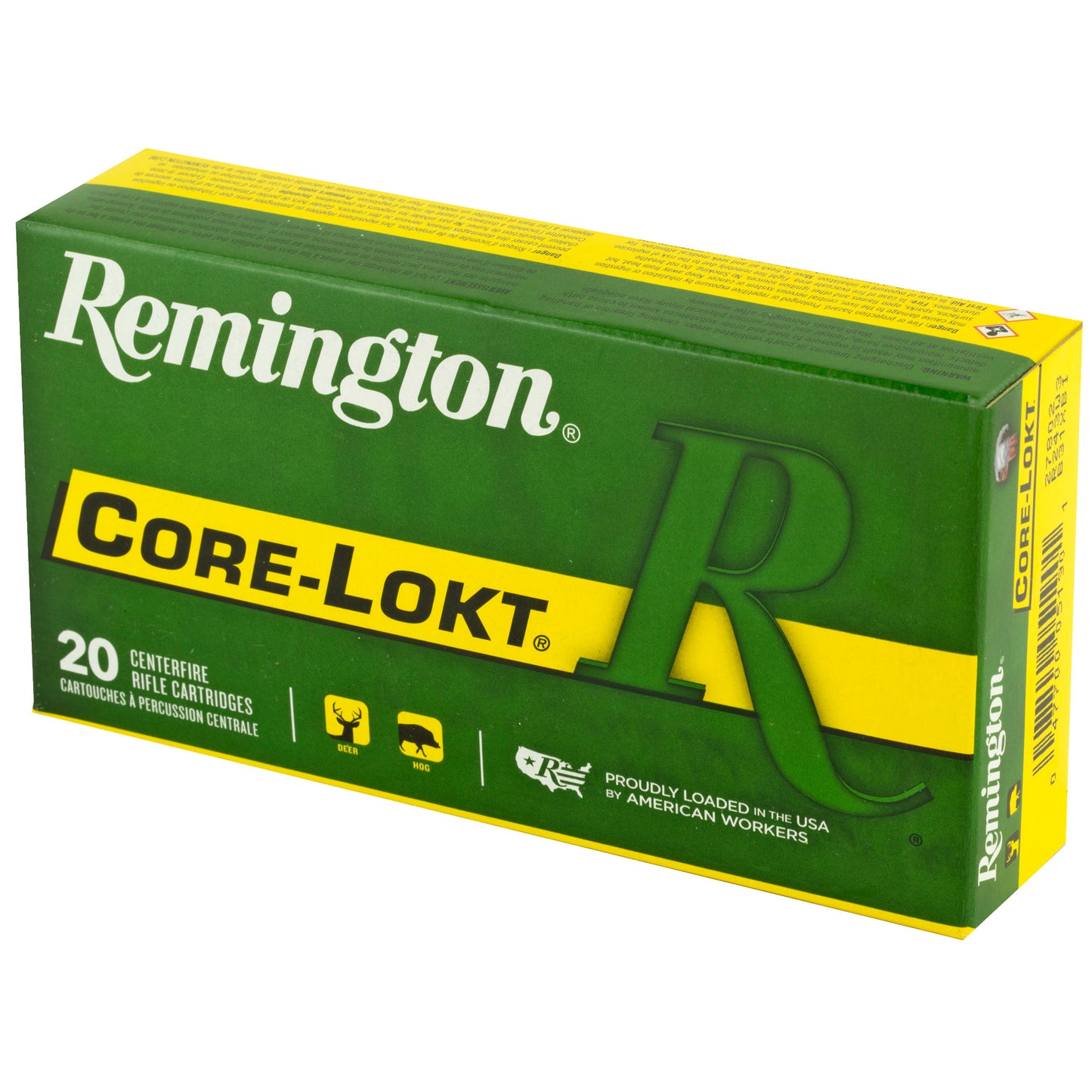 Remington Core-Lokt 243 Winchester 100-Grain Pointed Soft Point Ammunition (20 Rounds)